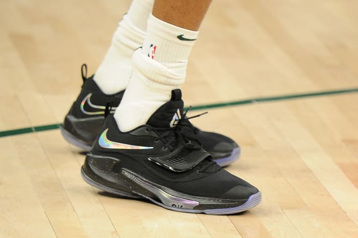 Nike Zoom Freak 3 worn by Giannis Antetokounmpo.